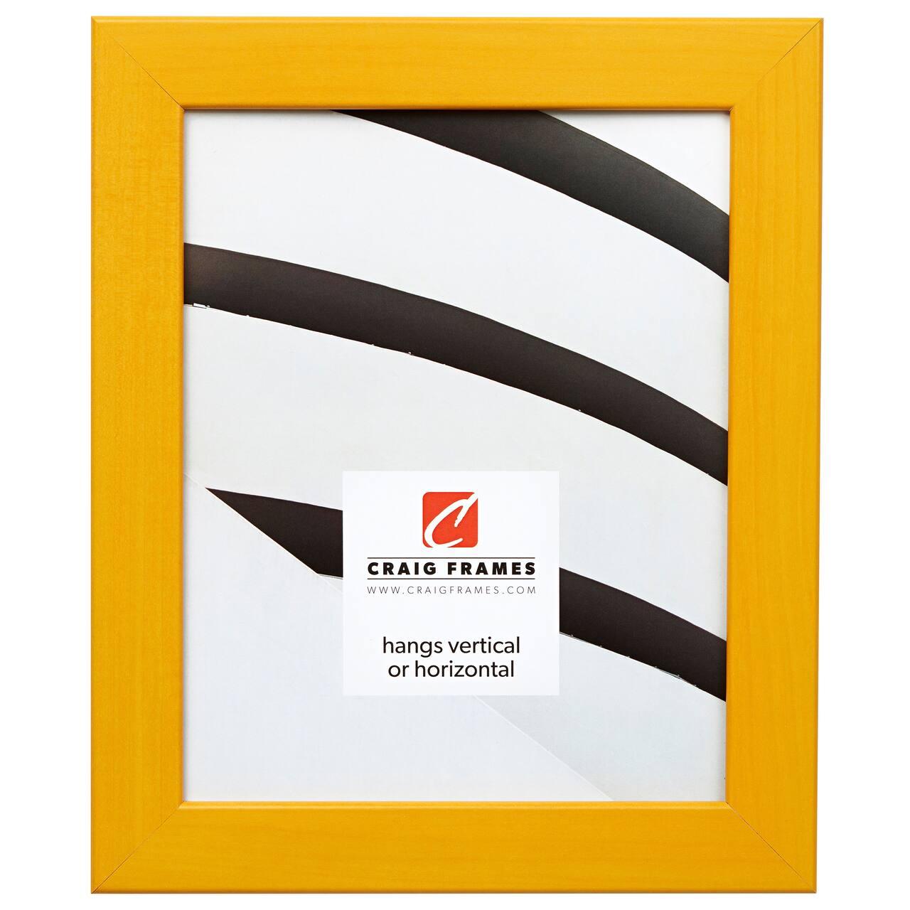 Craig Frames Colori 125 Yellow Picture Frame